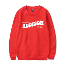 Charger l'image dans la galerie, New ADDISON RAE: ADDISON FOR YOU WHITE CREWNECK Hoodie Sweatshirts Men Women Printing hoodies Pullover Unisex Harajuku Tracksuit