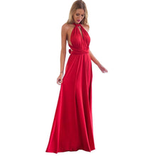 Charger l'image dans la galerie, Sexy Women Multiway Wrap Convertible Boho Maxi Club Red Dress Bandage Long Dress Party Bridesmaids Infinity Robe Longue Femme