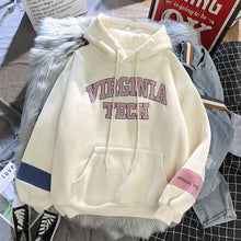 Charger l'image dans la galerie, oversized Hoodies Women Thicker Letter Warm Pullover Coat Drawstring Harajuku Sweatshirt Pink Womens Korean New High Quality