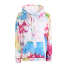 Charger l'image dans la galerie, Hoodies Women Fashion Tie Dye Hoodie Sweatshirt Oversized Drawstring Long Sleeve Winter Streetwear Women Clothes Hoodie moletom