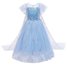 Charger l'image dans la galerie, Snow Girls Dress Princess Costume Halloween Carnival Children Dress up Kids Dresses for Girls Clothing Size 4-10 Years