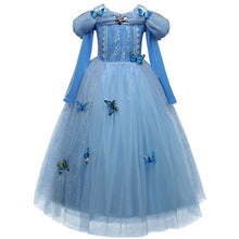 Charger l'image dans la galerie, Snow Girls Dress Princess Costume Halloween Carnival Children Dress up Kids Dresses for Girls Clothing Size 4-10 Years