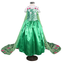 Charger l'image dans la galerie, Snow Girls Dress Princess Costume Halloween Carnival Children Dress up Kids Dresses for Girls Clothing Size 4-10 Years