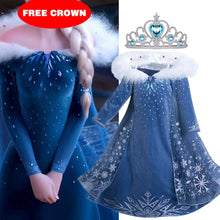 Charger l'image dans la galerie, Girls Princess Dress Christmas Halloween Party Costumes Children Birthday Vestidos Robe Kids Disfraz Clothes Dress Costume
