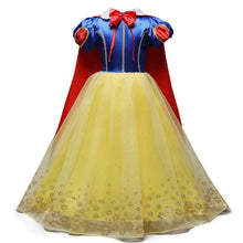 Charger l'image dans la galerie, Girls Princess Dress Christmas Halloween Party Costumes Children Birthday Vestidos Robe Kids Disfraz Clothes Dress Costume