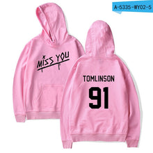 Charger l'image dans la galerie, Sweatshirt Hip Hop Popular Idol autumn England Singer Louis Tomlinson 91 Print Hoodies Sweatshirts Women Fans XS-4XL Clothes
