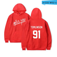 Charger l'image dans la galerie, Sweatshirt Hip Hop Popular Idol autumn England Singer Louis Tomlinson 91 Print Hoodies Sweatshirts Women Fans XS-4XL Clothes
