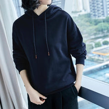 Charger l'image dans la galerie, 2020 New Plus velvet Basic Hoodies For Women Leisure Female winter Solid Colour Casual SweatshirtHip Pop Tops
