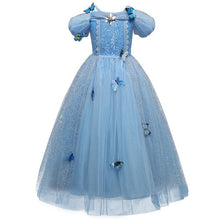 Charger l'image dans la galerie, Snow Girls Dress Princess Costume Halloween Carnival Children Dress up Kids Dresses for Girls Clothing Size 4-10 Years
