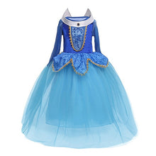 Charger l'image dans la galerie, Snow Girls Dress Princess Costume Halloween Carnival Children Dress up Kids Dresses for Girls Clothing Size 4-10 Years

