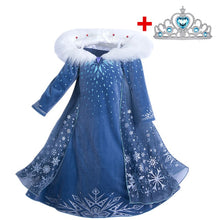Charger l'image dans la galerie, Girls Princess Dress Christmas Halloween Party Costumes Children Birthday Vestidos Robe Kids Disfraz Clothes Dress Costume
